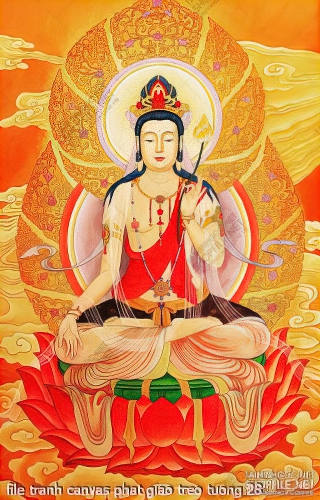 file tranh canvas phat giao treo tuong 28