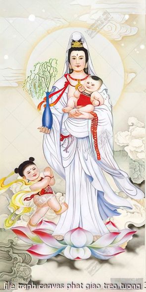 file tranh canvas phat giao treo tuong 30