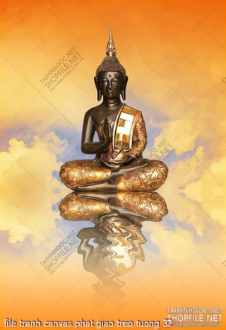 file tranh canvas phat giao treo tuong 32