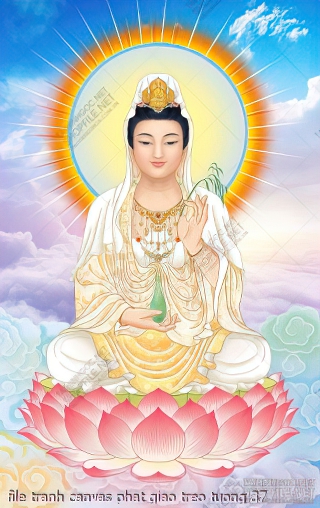 file tranh canvas phat giao treo tuong 37