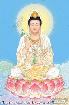 file tranh canvas phat giao treo tuong 38