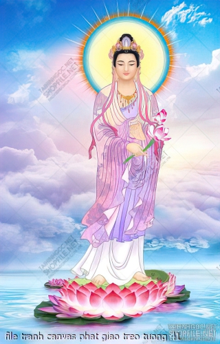 file tranh canvas phat giao treo tuong 41