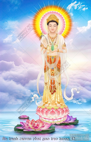 file tranh canvas phat giao treo tuong 43