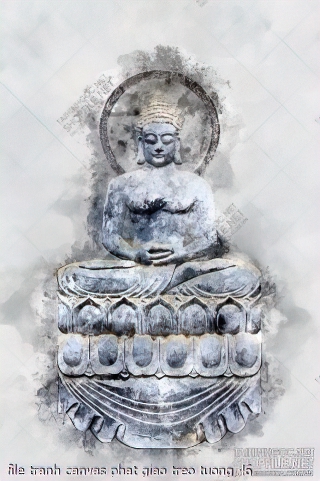 file tranh canvas phat giao treo tuong 46