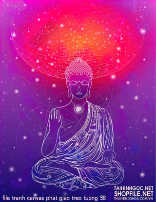 file tranh canvas phat giao treo tuong 58