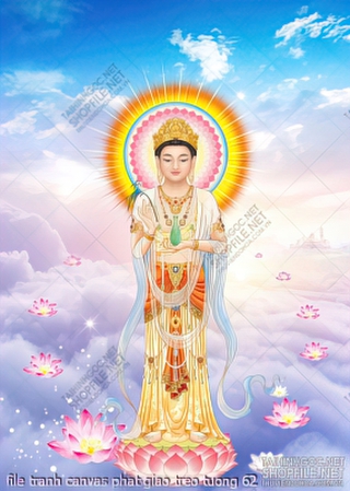 file tranh canvas phat giao treo tuong 62