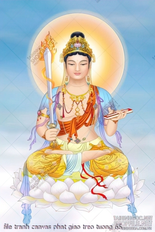 file tranh canvas phat giao treo tuong 65