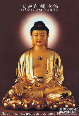 file tranh canvas phat giao treo tuong 69