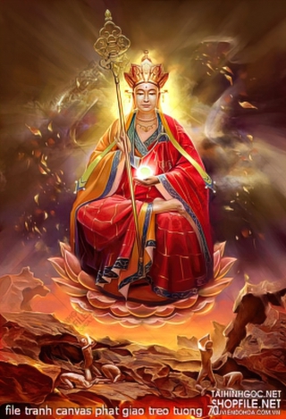 file tranh canvas phat giao treo tuong 70