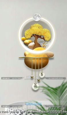 file tranh cay kim tien den dien led decor 12022025 hanh