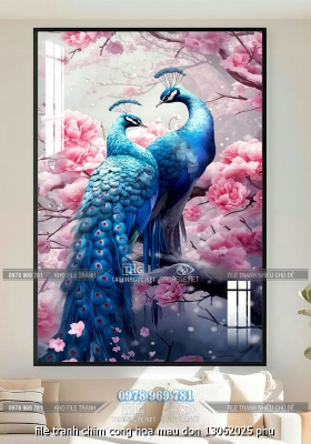 file tranh chim cong hoa mau don 13062025 phu