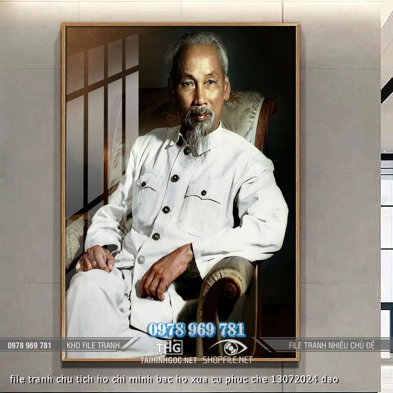 file tranh chu tich ho chi minh bac ho xua cu phuc che 13072024 dao file tranh chu tich ho chi minh bac ho xua cu phuc che 13072024 dao