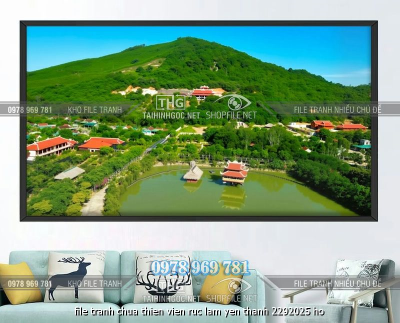 file tranh chua thien vien ruc lam yen thanh 2292025 ho