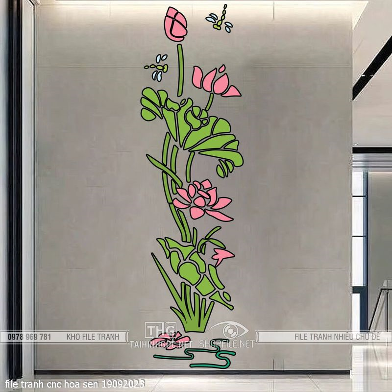 file tranh cnc hoa sen 19092023 file tranh cnc hoa sen 19092023