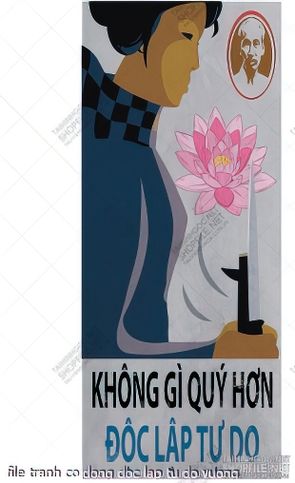 file tranh co dong doc lap tu do vuong