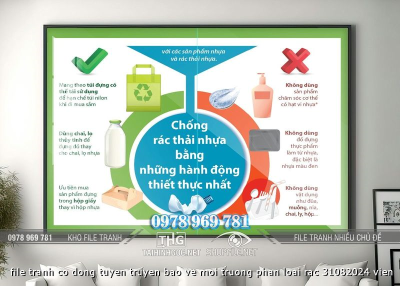 file tranh co dong tuyen truyen bao ve moi truong phan loai rac 31082024 vien
