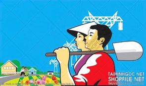 file tranh co dong tuyen truyen hang hai lam viec tao dung kinh te