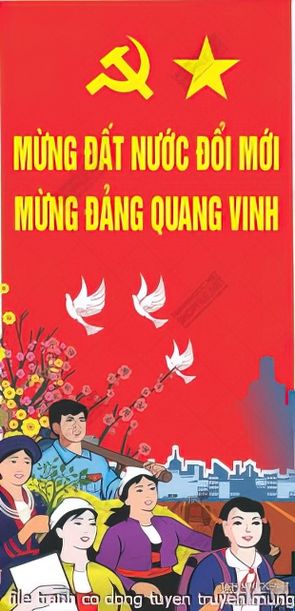 file tranh co dong tuyen truyen mung dang mung xuan nam moi 7