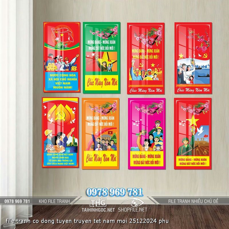 file tranh co dong tuyen truyen tet nam moi 25122024 phu