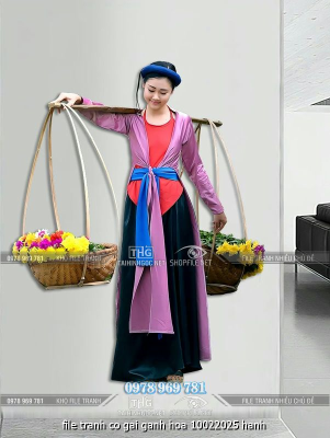 file tranh co gai ganh hoa 10022025 hanh