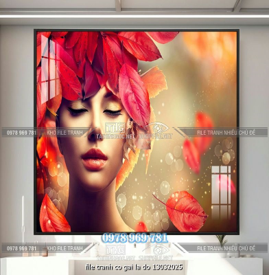 file tranh co gai la do 13032025