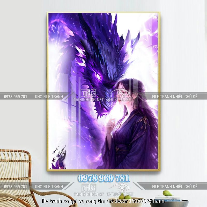 file tranh co gai va rong tim art decor 16052025 hanh