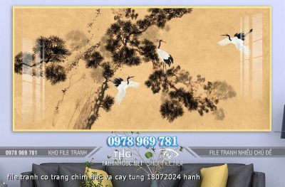 file tranh co trang chim hac va cay tung 18072024 hanh file tranh co trang chim hac va cay tung 18072024 hanh