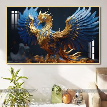 file tranh con giap decor tuoi con ga dau 170