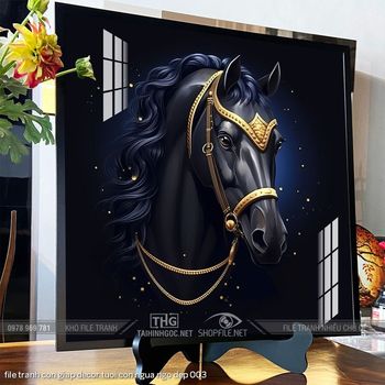 file tranh con giap decor tuoi con ngua ngo dep 003