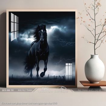 file tranh con giap decor tuoi con ngua ngo dep 005