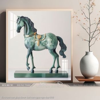 file tranh con giap decor tuoi con ngua ngo dep 008