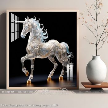 file tranh con giap decor tuoi con ngua ngo dep 010