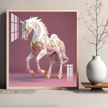 file tranh con giap decor tuoi con ngua ngo dep 011