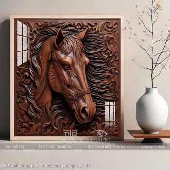 file tranh con giap decor tuoi con ngua ngo dep 017