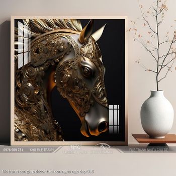 file tranh con giap decor tuoi con ngua ngo dep 018