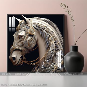 file tranh con giap decor tuoi con ngua ngo dep 023