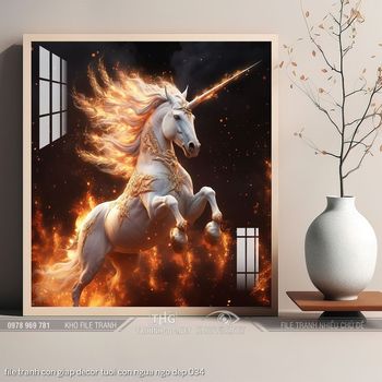 file tranh con giap decor tuoi con ngua ngo dep 034