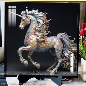 file tranh con giap decor tuoi con ngua ngo dep 042