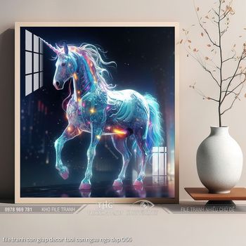 file tranh con giap decor tuoi con ngua ngo dep 056