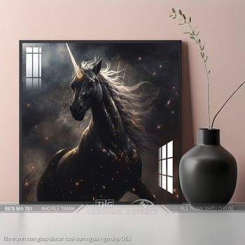 file tranh con giap decor tuoi con ngua ngo dep 061