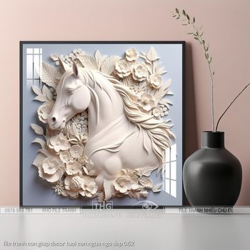 file tranh con giap decor tuoi con ngua ngo dep 062