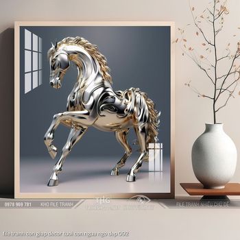 file tranh con giap decor tuoi con ngua ngo dep 092