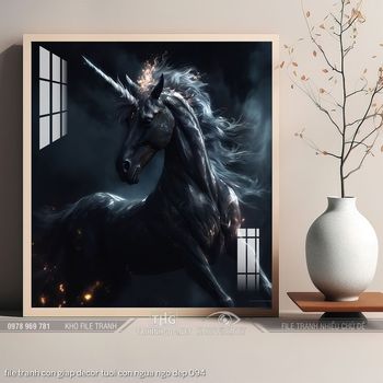 file tranh con giap decor tuoi con ngua ngo dep 094