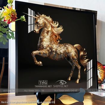 file tranh con giap decor tuoi con ngua ngo dep 121