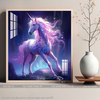 file tranh con giap decor tuoi con ngua ngo dep 122