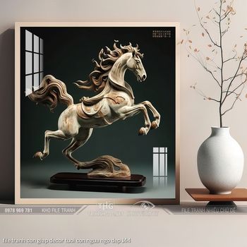 file tranh con giap decor tuoi con ngua ngo dep 144