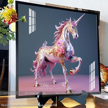 file tranh con giap decor tuoi con ngua ngo dep 152