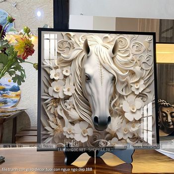 file tranh con giap decor tuoi con ngua ngo dep 188