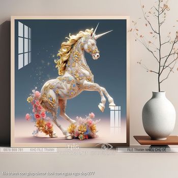 file tranh con giap decor tuoi con ngua ngo dep 277