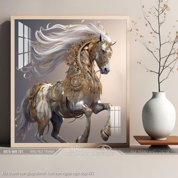 file tranh con giap decor tuoi con ngua ngo dep 471